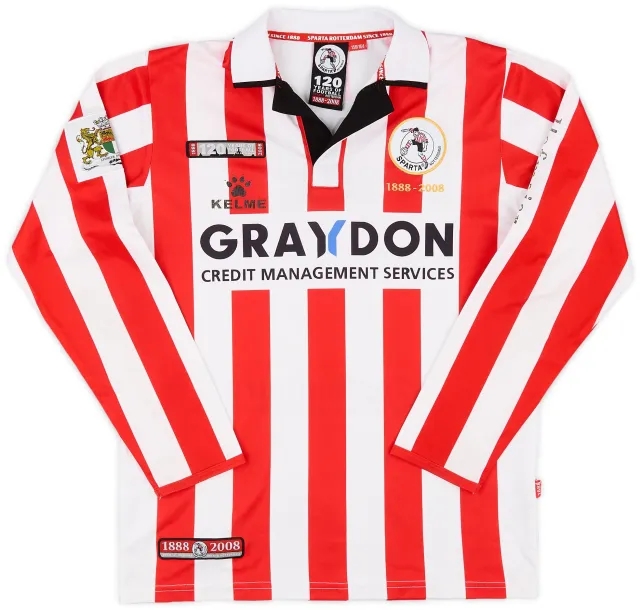 Kelme 2008-09 Sparta Rotterdam Home Shirt - 7/10 - (XL.Boys)