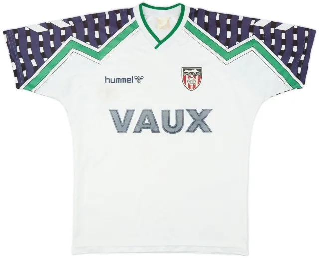 Hummel 1991-94 Sunderland Away Shirt - 6/10 - (Y)