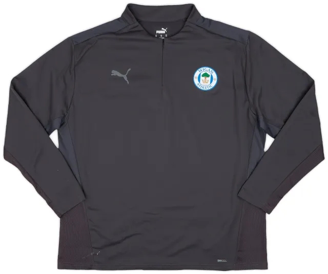 2020-21 Wigan Puma 1/4 Zip Drill Top - 8/10 - (XL)