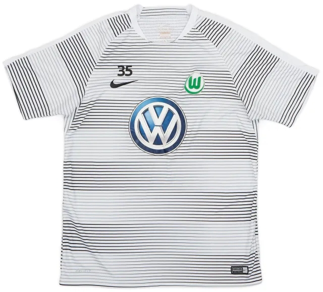 2016-17 Wolfsburg Player Issue Nike Training Shirt #35 - 7/10 - (L)