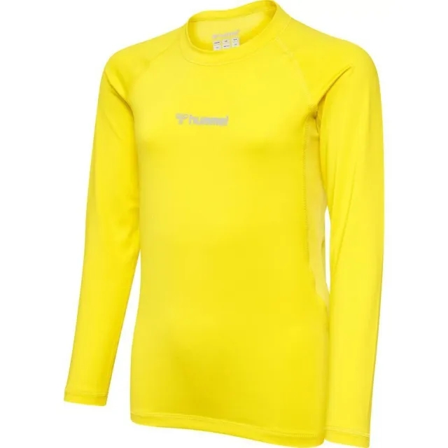 Hummel Bl Performance Baselayer Long Sleeves - ['Yellow']