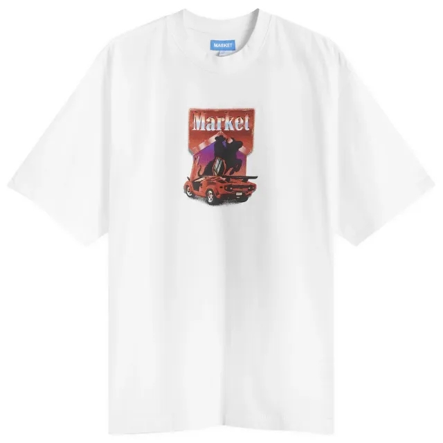 Market Men's Bullrider T-Shirt White