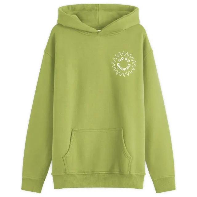 Good Morning Tapes Men's Sun Logo Hoodie Leaf