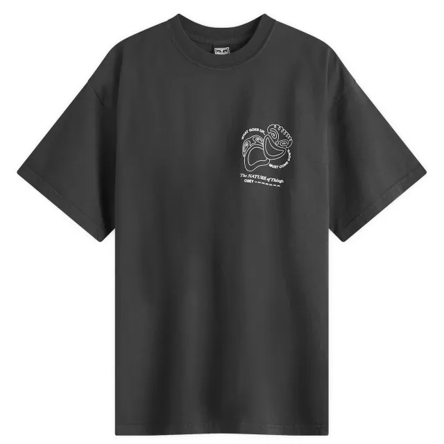 Obey Men's Nature of Things T-Shirt Vintage Black