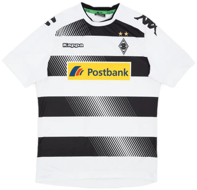 Kappa 2016-17 Borussia Monchengladbach Home Shirt - 8/10 - (L)