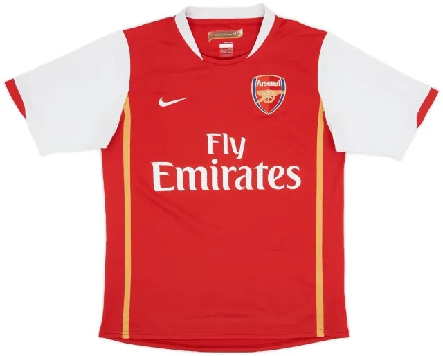 Nike 2006-08 Arsenal Home Shirt - 5/10 - (S)