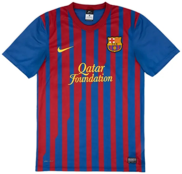 Nike 2011-12 Barcelona Home Shirt Messi #10 - 7/10 - (S)