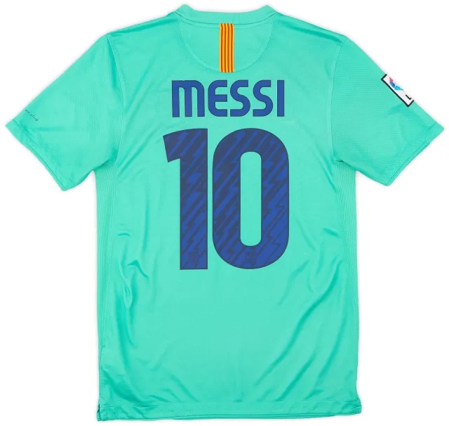 Nike 2010-11 Barcelona Away Shirt Messi #10 - 6/10 - (S)