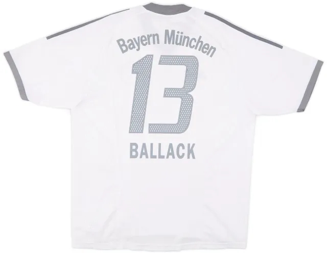 adidas 2002-03 Bayern Munich Away Shirt Ballack #13 - 5/10 - (L)