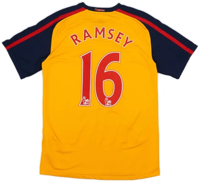 Nike 2008-09 Arsenal Away Shirt Ramsey #16 - 5/10 - (S)