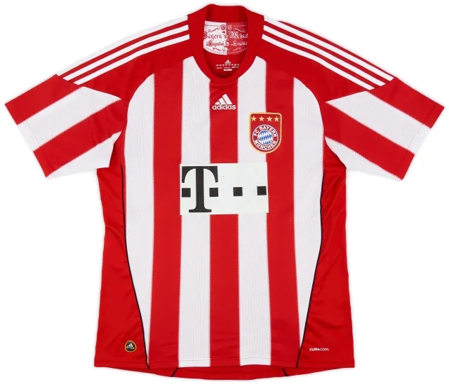 adidas 2010-11 Bayern Munich Home Shirt - 6/10 - (L)