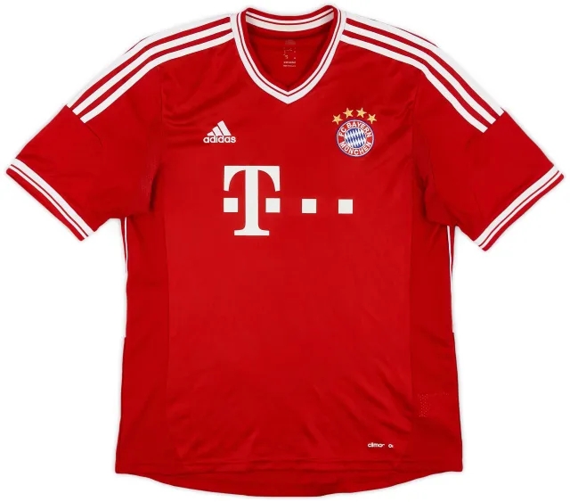 adidas 2013-14 Bayern Munich Home Shirt - 6/10 - (L)