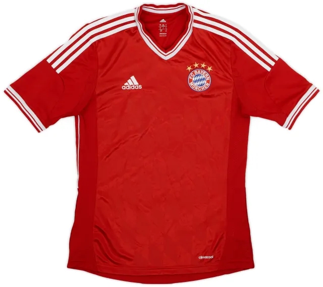 adidas 2013-14 Bayern Munich Home Shirt - 3/10 - (S)