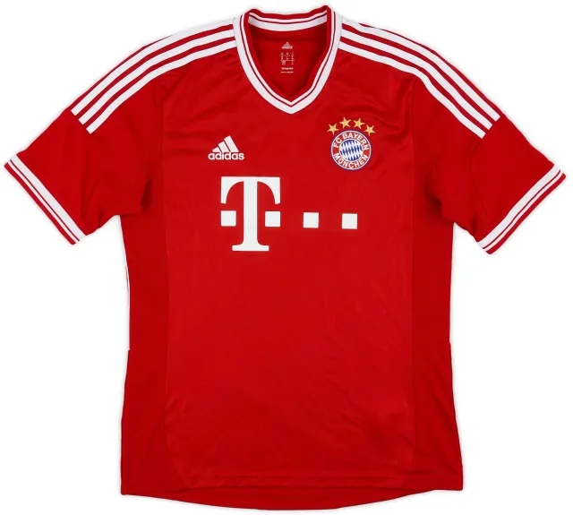 adidas 2013-14 Bayern Munich Home Shirt - 6/10 - (M)