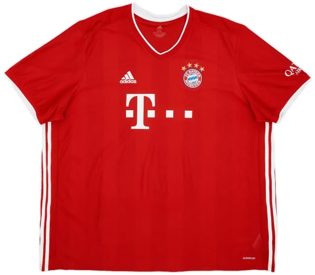 adidas 2020-21 Bayern Munich Home Shirt - 9/10 - (3XL)