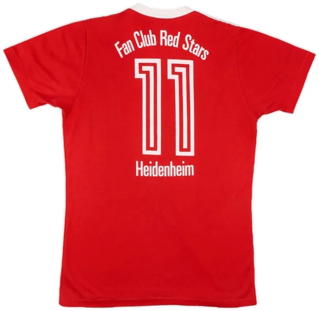adidas 1983-84 Bayern Munich Home Shirt Fan Club Red Stars #11 - 5/10 - (L)