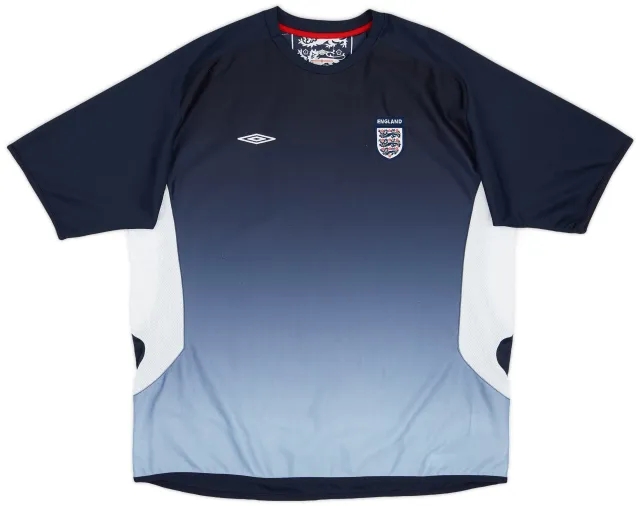 2004-06 England Umbro Training Shirt - 8/10 - (XXL)