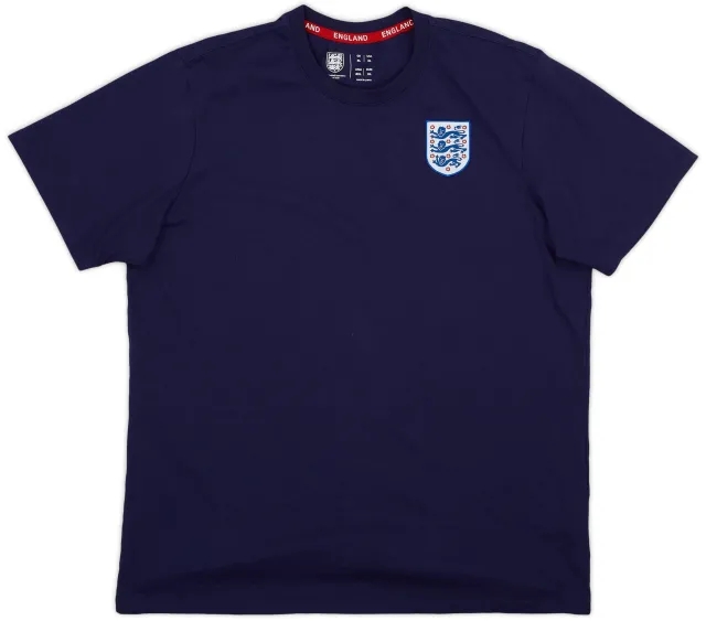 T-Shirts 2020-21 England Cotton Tee - 8/10 - (XL)