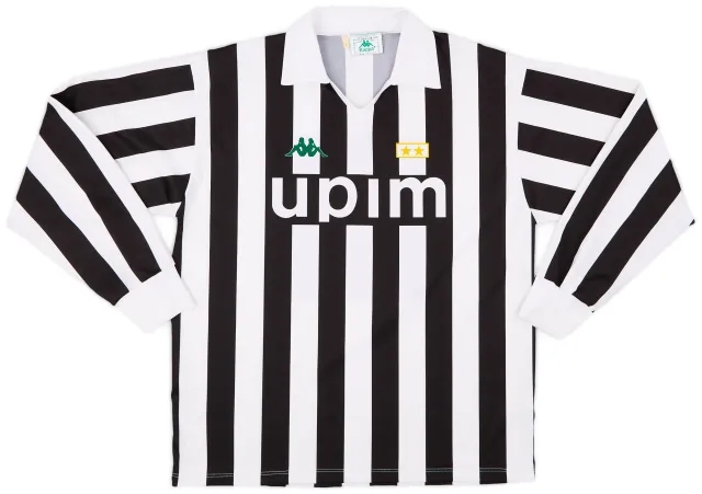 Kappa 1992-94 Juventus Basic Home L/S Shirt - 9/10 - (L)
