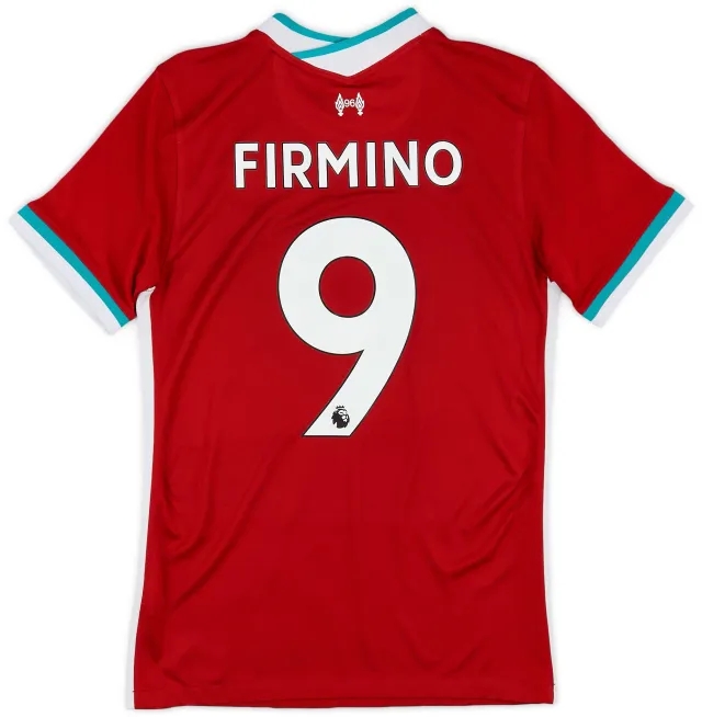 Nike 2020-21 Liverpool Home Shirt Firmino #9 - 9/10 - (S)