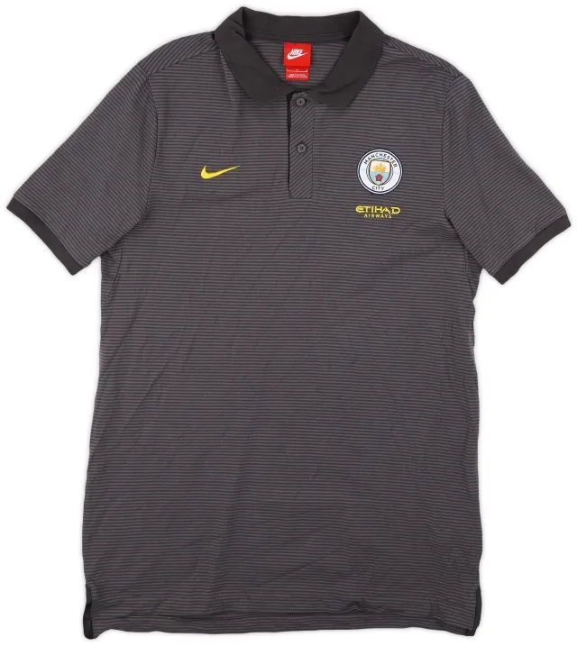 2016-17 Manchester City Nike Polo Shirt - 9/10 - (L)