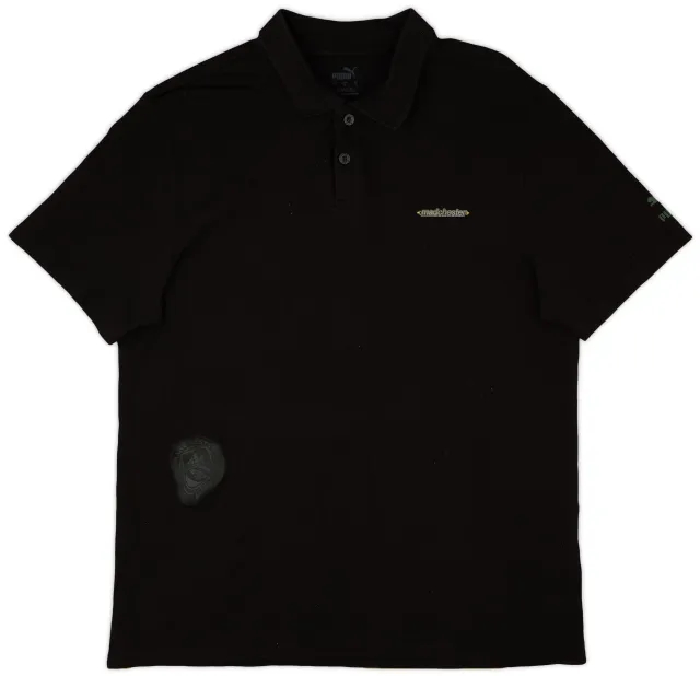 2021-22 Manchester City 'Madchester' Puma Polo Shirt - 8/10 - (L)