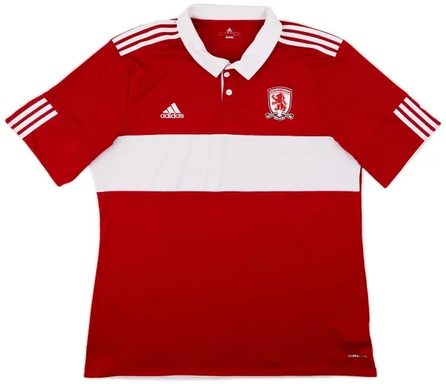 adidas 2010-11 Middlesbrough Home Shirt - 7/10 - (XXL)
