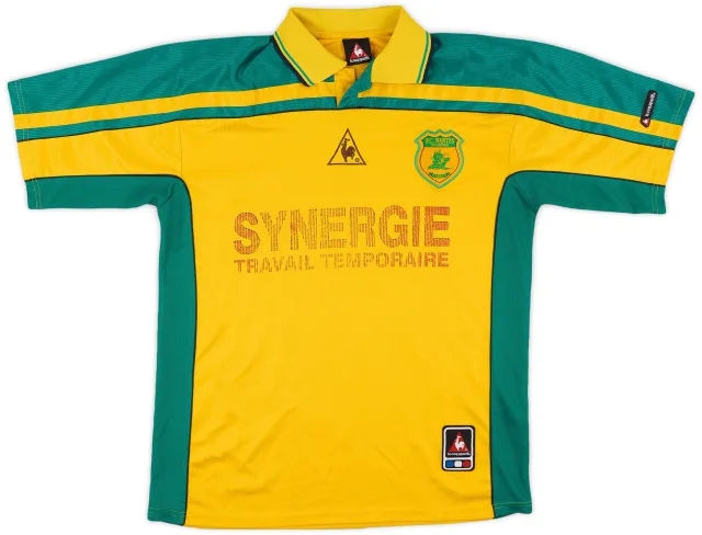 LeCoqSportif 2000-02 Nantes Home Shirt - 5/10 - (M)