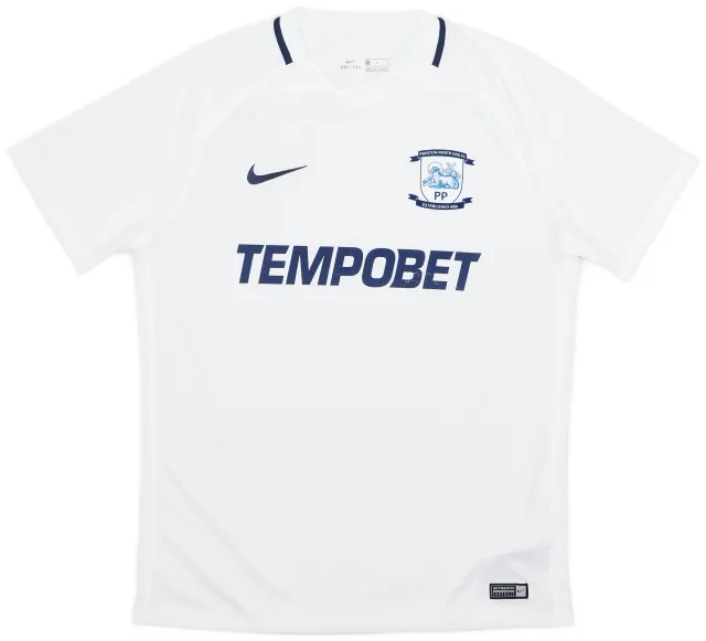Nike 2017-18 Preston Home Shirt - 5/10 - (L)