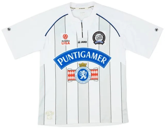 Jako 2011-12 Sturm Graz Home Shirt - 8/10 - (S)