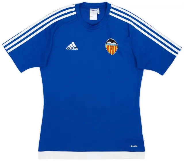 2014-15 Valencia adidas Training Shirt - 8/10 - (S)