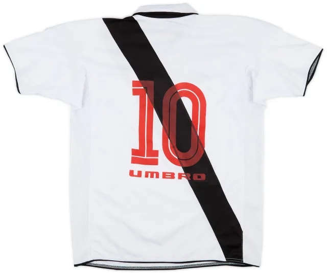 Umbro 2004 Vasco da Gama Away Shirt #10 - 7/10 - (M)