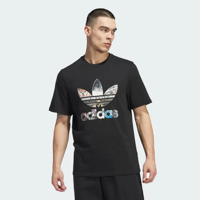 adidas Skateboarding Dill Trefoil Photo T-Shirt, Black