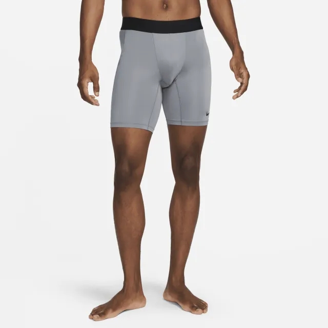 Shorts Nike Pro Men's Dri-Fit Fitness Long Shorts Smoke Grey/ Black Xl