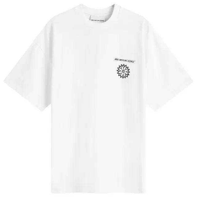 MKI Men's Lotus Flower T-Shirt White