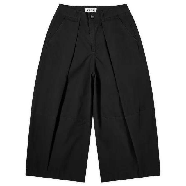 YMC Women's Deadbeat Wide Trousers Black