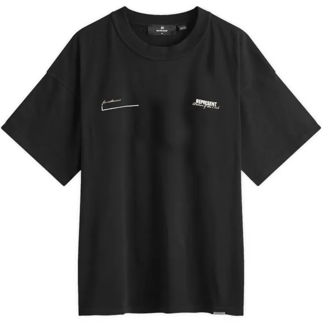 Represent Patron Of The Club Tee Men Shortsleeves Black