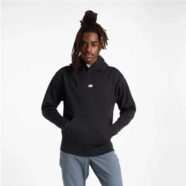 Sweatshirt New Balance Hoops Uniform Hoodie Black L