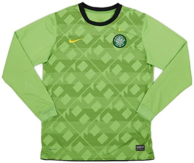 Nike 2010-11 Celtic Away L/S Shirt - 8/10 - (XL.Boys)
