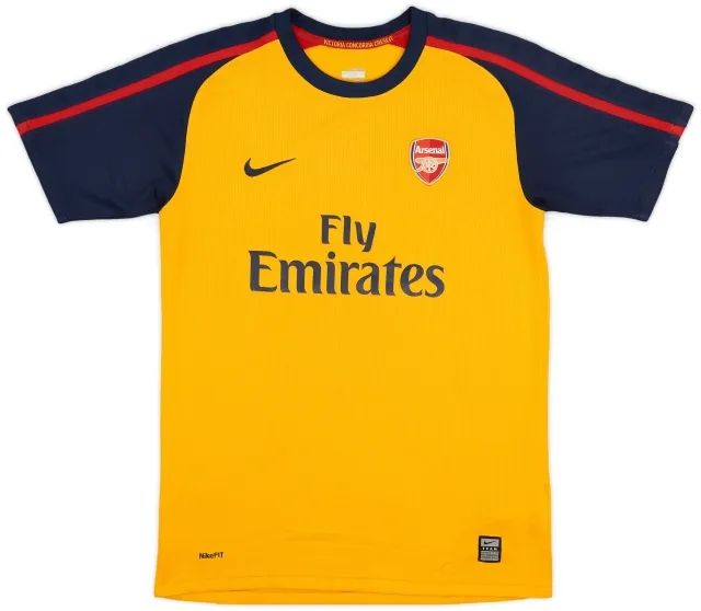 Nike 2008-09 Arsenal Away Shirt - 7/10 - (XL.Boys)