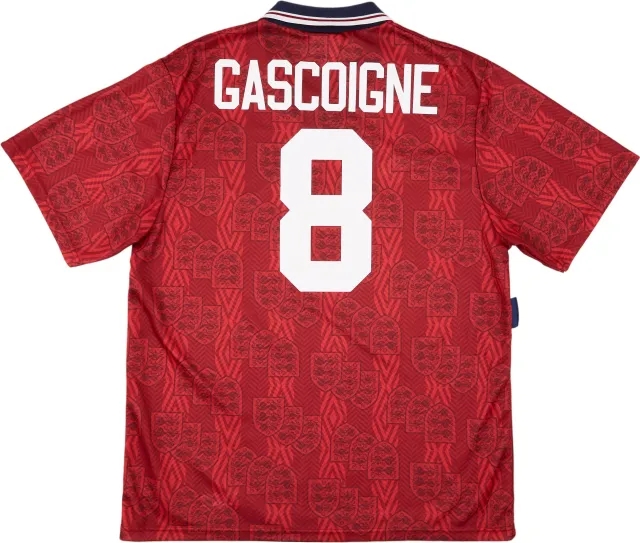 Umbro 1993-95 England Away Shirt Gascoigne #8 - 8/10 - (XL)