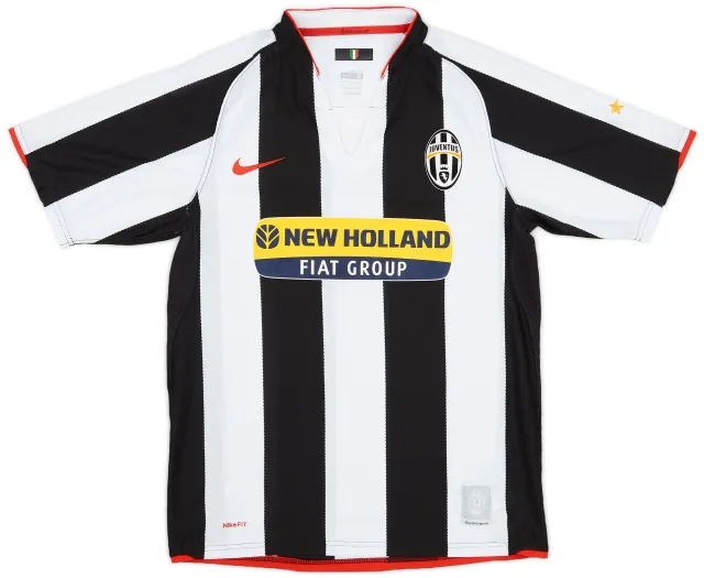 Nike 2007-08 Juventus Home Shirt - 8/10 - (S)
