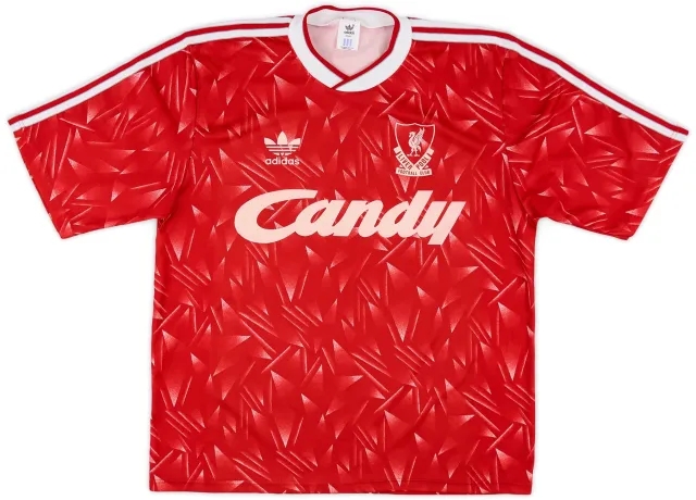 adidas 1989-91 Liverpool Home Shirt - 8/10 - (M/L)