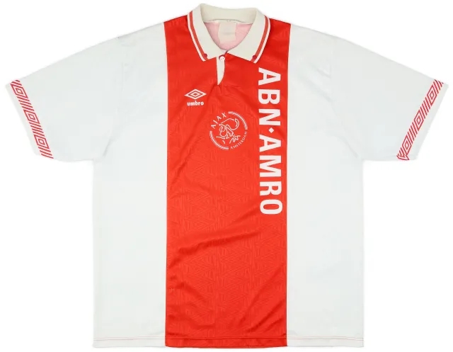 Umbro 1991-93 Ajax Home Shirt - 7/10 - (XL)