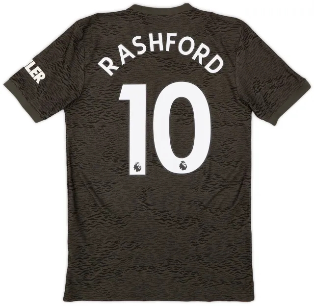 adidas 2020-21 Manchester United Away Shirt Rashford #10 - 7/10 - (S)