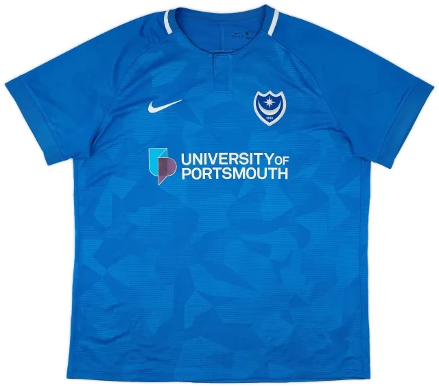 Nike 2018-19 Portsmouth Home Shirt - 7/10 - (XXL)