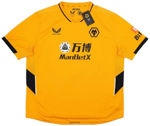 Castore 2021-22 Wolves Home Shirt (XXL)
