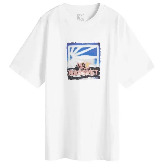 RASSVET Men's On Fire T-Shirt White