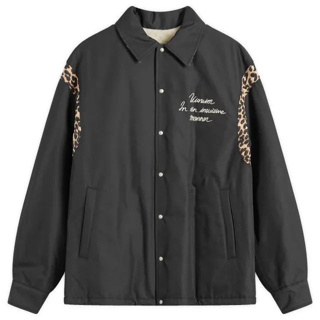 Visvim Men's Coach Jacket Black