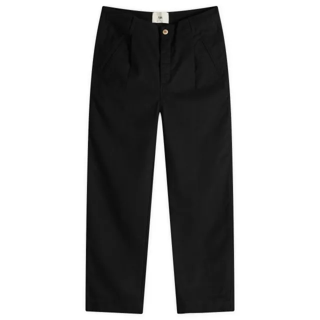 Folk Men's Assembly Pants Black Moleskin